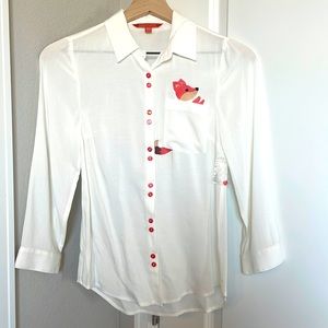 THE Cutest Foxy Button Down on Earth! 🦊✨